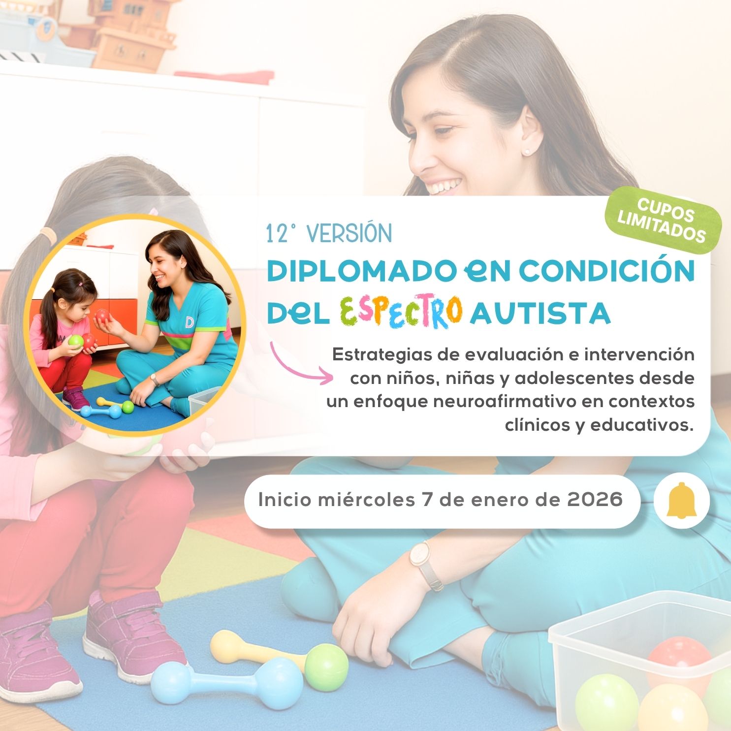 Diplomado en Condición del Espectro Autista en Infancia y Adolescencia V12