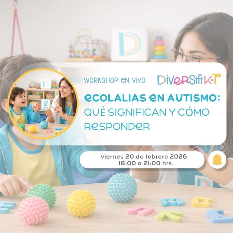 Workshop Ecolalias en Autismo: Qué Significan y Cómo Responder