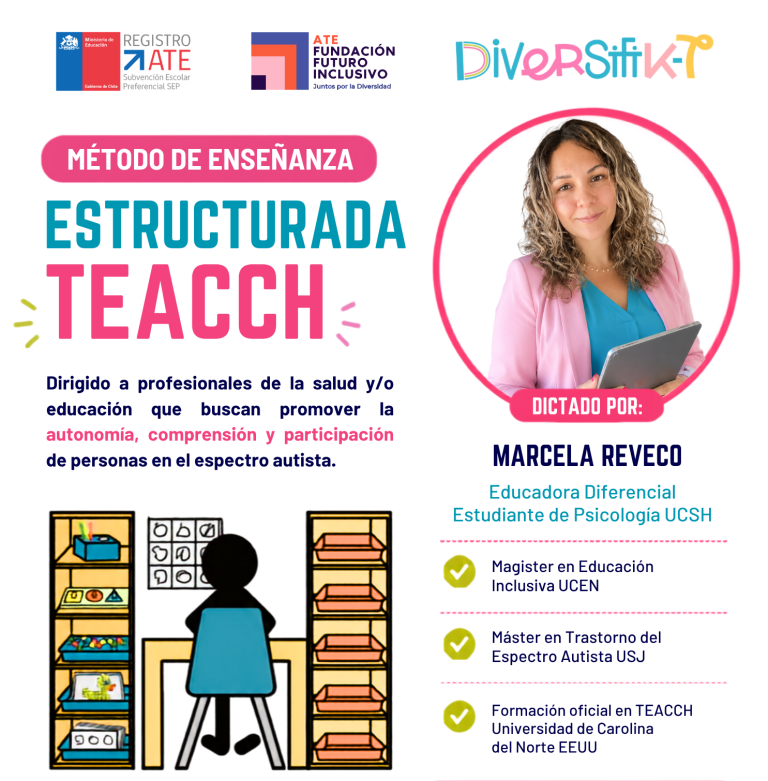 Método de Enseñanza Estucturada TEACCH – 10 y 11 de septiembre 2026